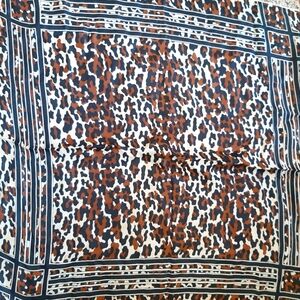 Vintage Cheetah Square Scarf